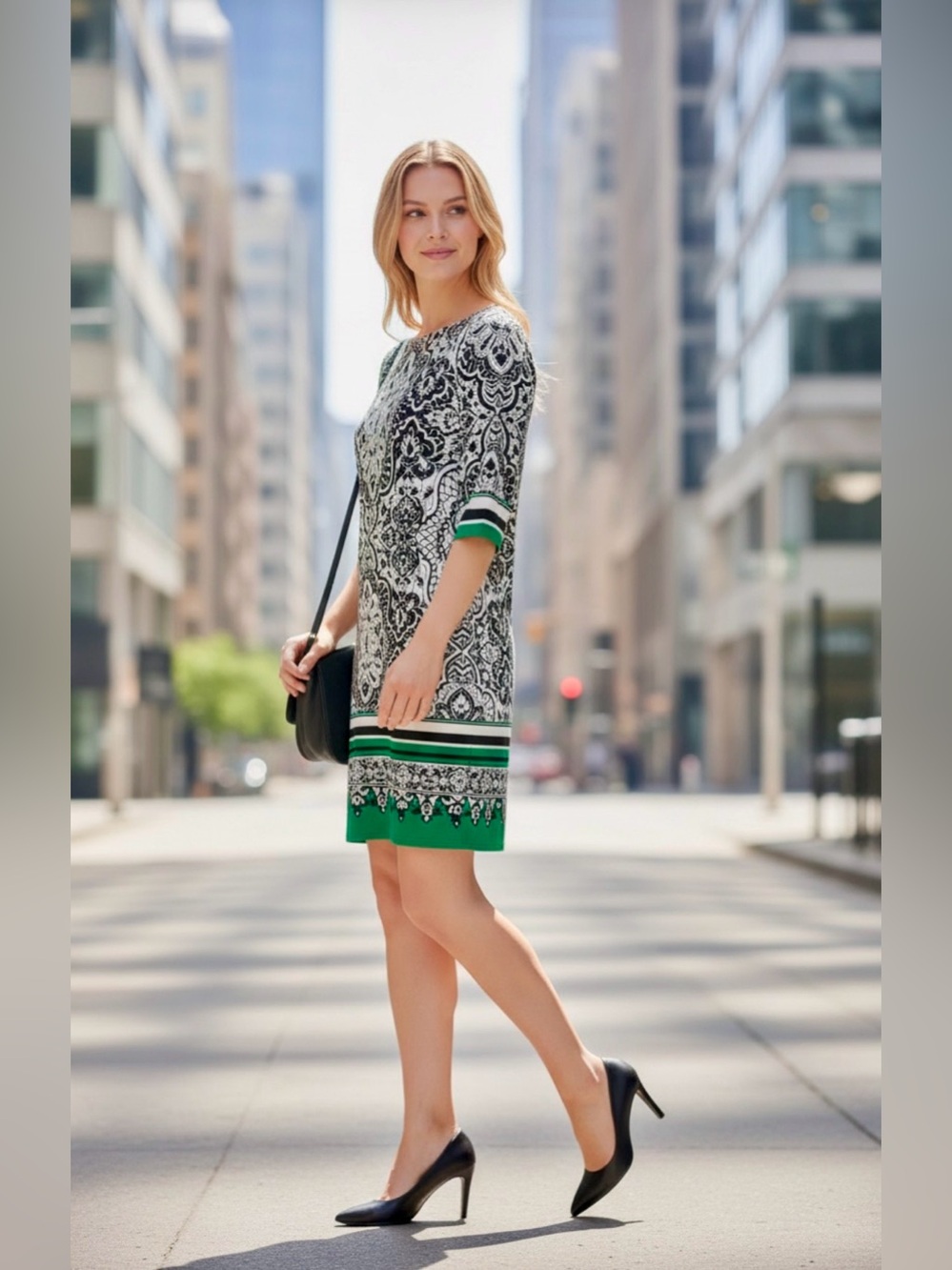 Eliza J Green Paisley Dresses Size 16 NWT
